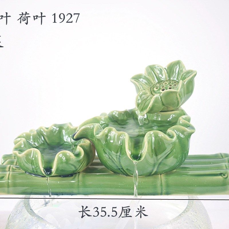 石槽鱼池缸陶瓷流水景观庭院花园阳台装饰配件循环增氧DIT养鱼,淘宝优惠券,粉丝福利购,淘宝优惠卷