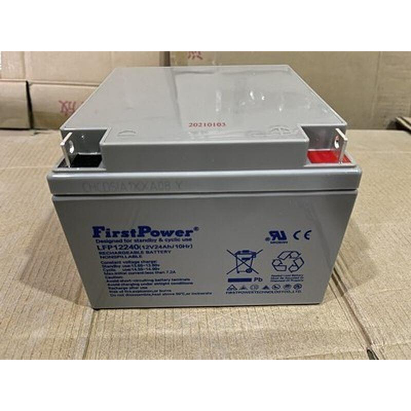 FirstPower一电蓄电池FP/LFP12V100AH65AH/120/40/24/38AH消防UPS - 图0