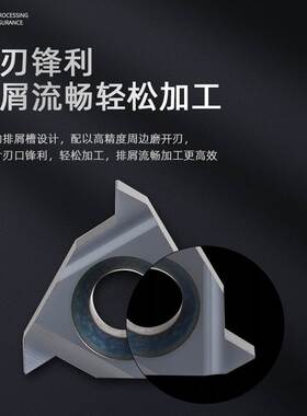 IS0标准型数控外螺纹刀片16ER内螺纹16IR通用AG60/AG55内外牙刀