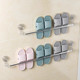 Suction cup towel rack bathroom without punching bathroom telescopic