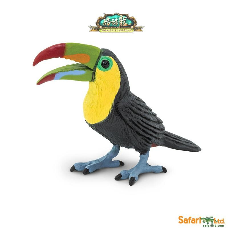 儿童玩具Safari正版鸟类动物模型仿真巨嘴鸟塑胶玩偶摆件道具特价 - 图3