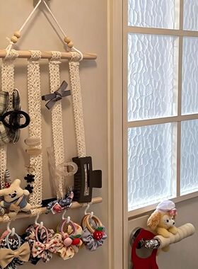 壁挂发夹发箍收纳展示板