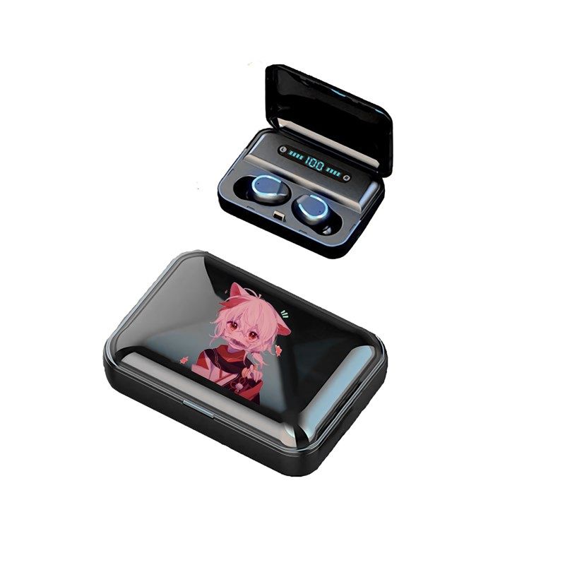 枫原万叶 二次元动漫蓝牙耳机入耳式运动游戏耳麦Y 定制图案,淘宝优惠券,粉丝福利购,淘宝优惠卷