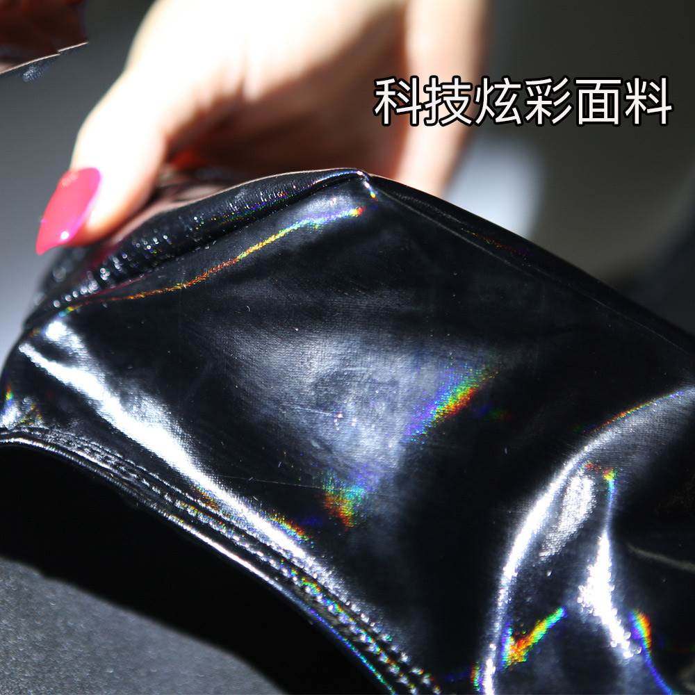 2021夏季炫彩皮酷亮男士枪蛋分离小三角裤后裆抽裆性感塑臀小皮裤,淘宝优惠券,粉丝福利购,淘宝优惠卷