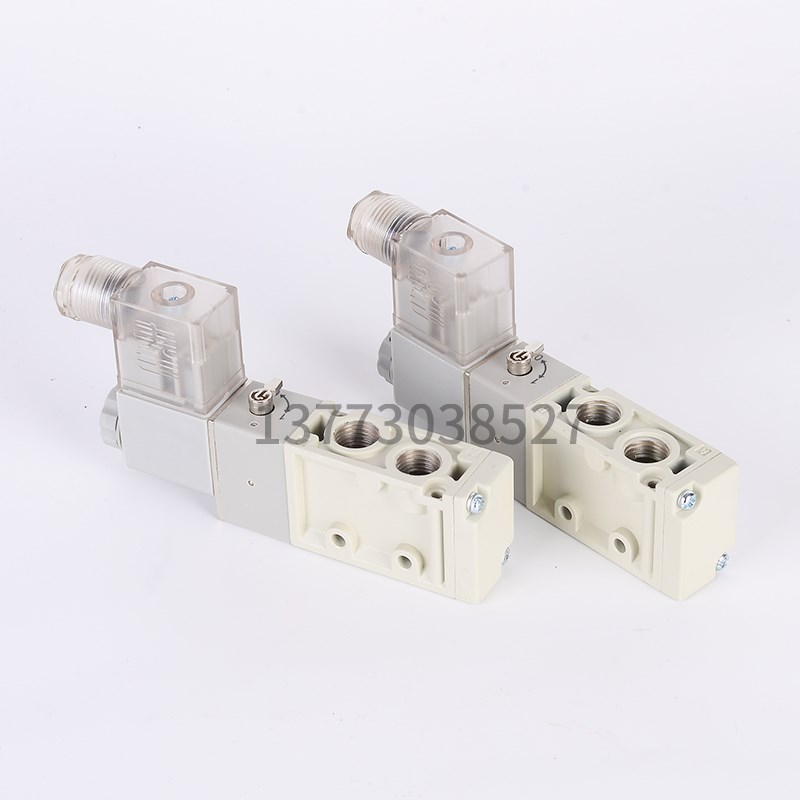 Pneulead纽立得二位五通电磁阀VG2120-02H-4DZ/5DZ/同4V210-08 - 图1