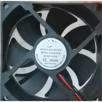 DC24V型 ZHJ06-60/80/92/120经济型 DC轴流经济型散热风扇 替代型 - 图0