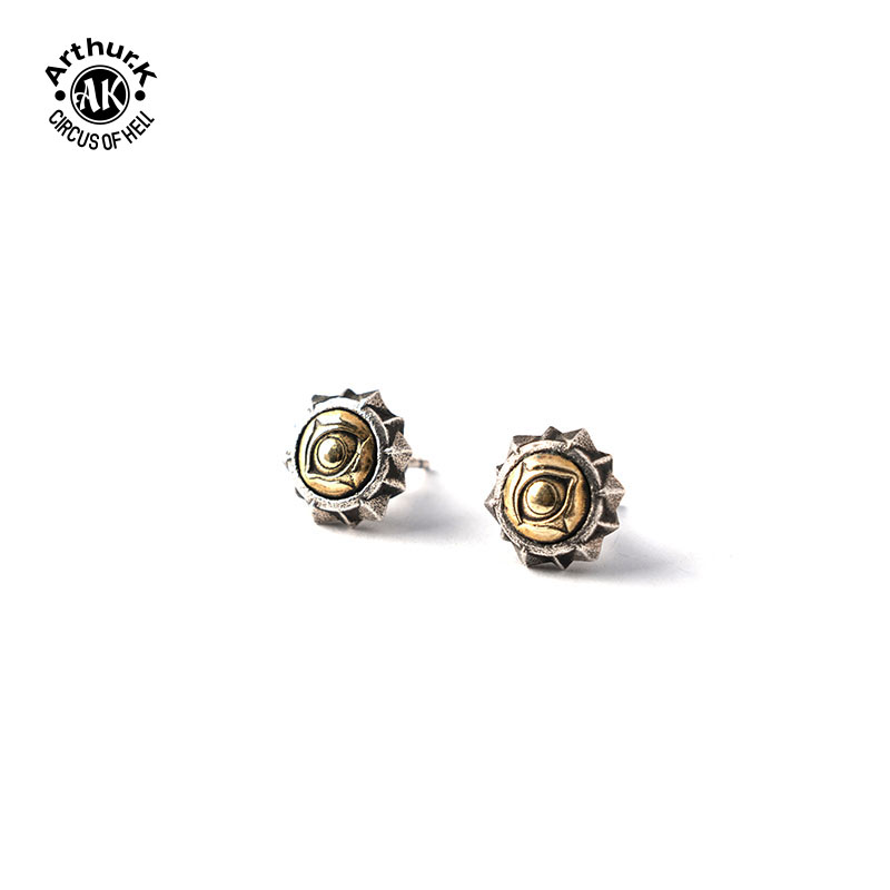 Arthur.K 洞察系列日本原创手工做旧925银男女全知・見耳饰不限量,淘宝优惠券,粉丝福利购,淘宝优惠卷