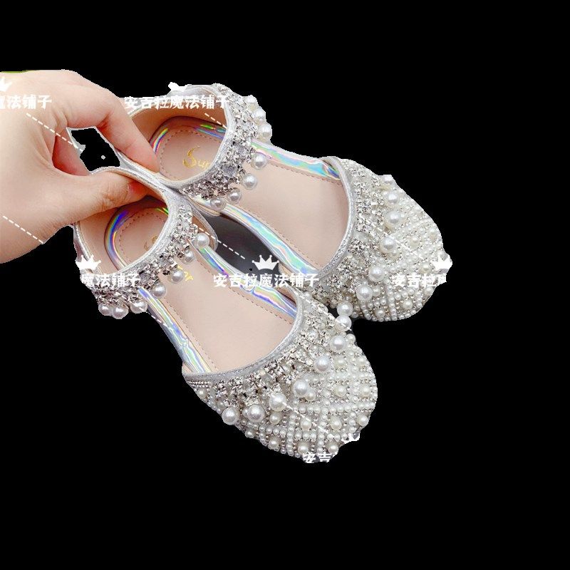 2024年春夏季新款女童包头半凉鞋小女孩皮鞋软底公主鞋鞋韩版单鞋,淘宝优惠券,粉丝福利购,淘宝优惠卷