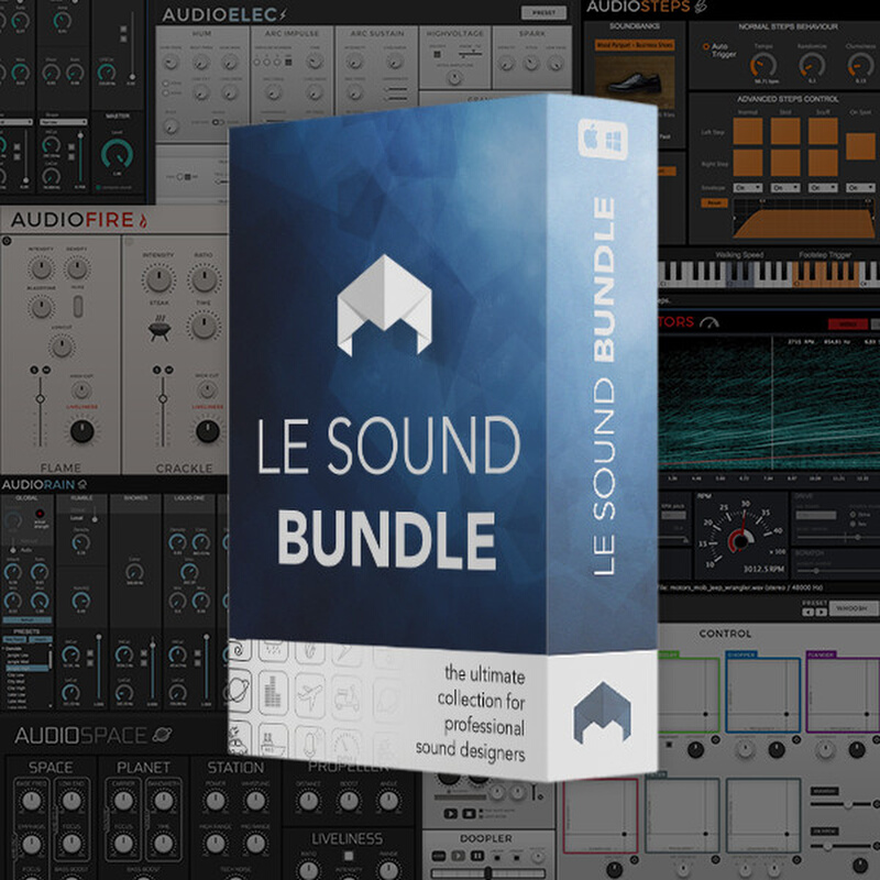 Le Sound  Pro Bundle  EFX Bundle 声音设计插件 - 图0