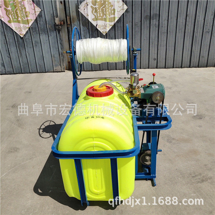拖拉机后悬挂式打药车 8米展臂喷药机 玉米小麦牵引式打药机 - 图0