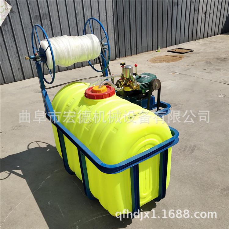 拖拉机后悬挂式打药车 8米展臂喷药机 玉米小麦牵引式打药机 - 图1