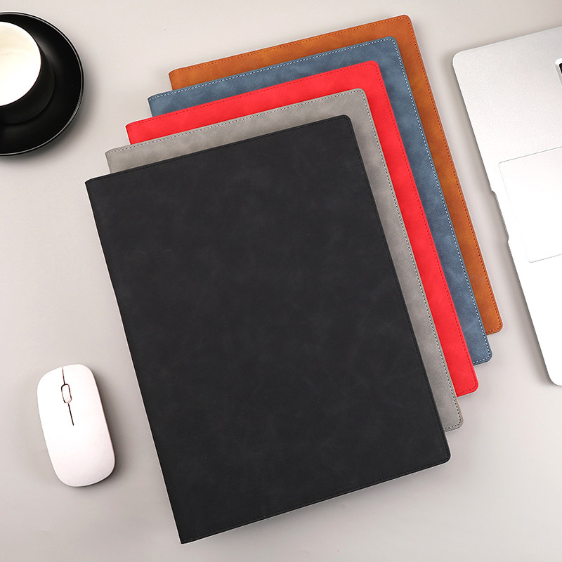 文夹制档案夹售谈单本皮X1012162质会议夹A件4多功能经理夹板夹垫