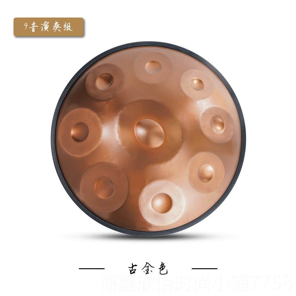 正品手碟鼓d专业级汉盘hanp碟an好先空灵鼓手10音12音440hz 432生