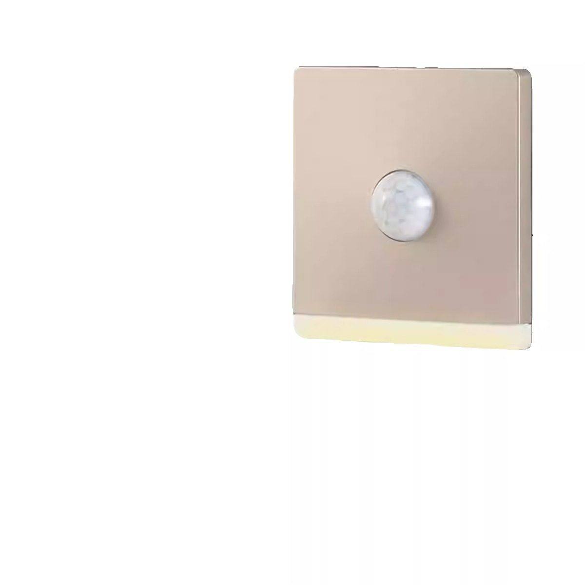 86型智能人体感应地脚灯嵌入式楼梯踏步感应灯家用过道LED小夜灯,淘宝优惠券,粉丝福利购,淘宝优惠卷