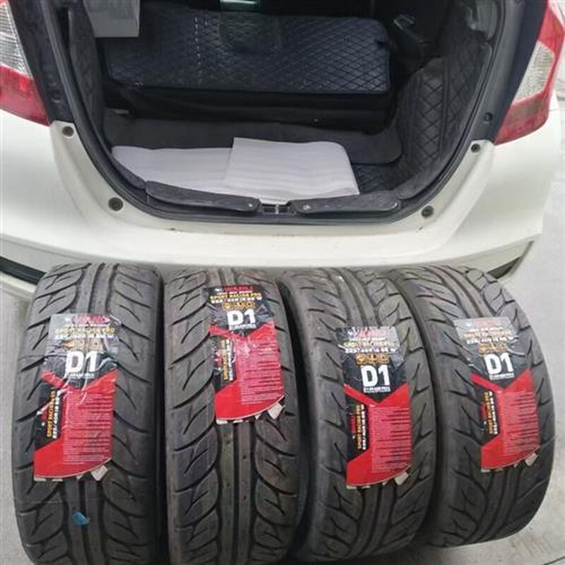 万力半热熔轮胎225/40R18 285/35R18 漂移王赛车225 265 35 40 18 - 图2