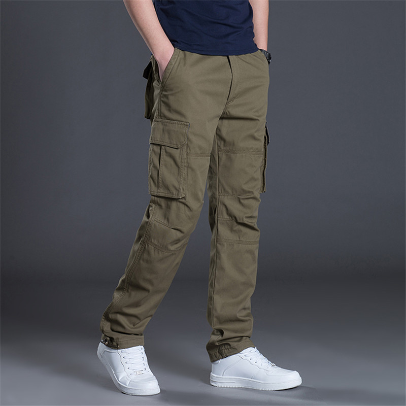 Clothes Jogger Trousers Cargo pants for men autumn winter 24 - 图0