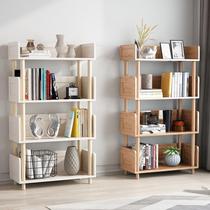 Bookshelves Improvised Landing Living Room Solid Wood Multilayer Shelve Bedroom Containing Rack Show Shelf Home Small Bookcase Sub