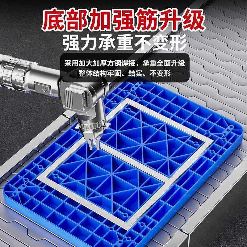 塑料平板推车静音搬运手推车手拉折叠平板车拉货平板小推车,淘宝优惠券,粉丝福利购,淘宝优惠卷