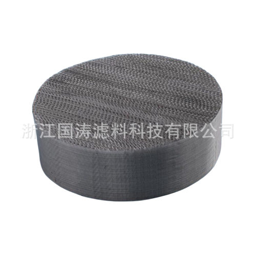 耐高温不锈钢316L材质丝网波纹填料BX500CY700AX250过滤规整填料 - 图3