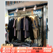 Hanger Iron Art Clothing Shop Rack Rack Landing Clothes Hanger Swing Stand Stall Display Rack Clothes Shelf Son Wedding Dress