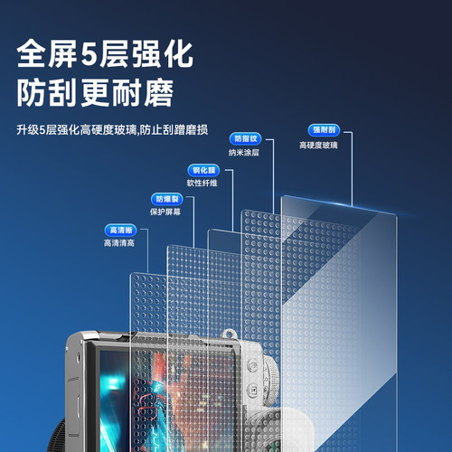 苏奔适用于富士XT50钢化膜AR膜XM5 XT30II X100VI XS20 XH2S XS10 XT4 XT5 XT20 XT30 XT200 XE4屏幕保护贴膜 - 图2