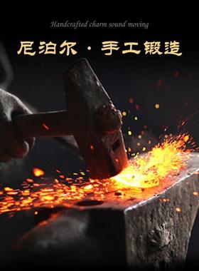 导师级尼泊尔手工颂钵满月钵西藏佛音碗瑜伽冥想乐器音钵音疗摆件