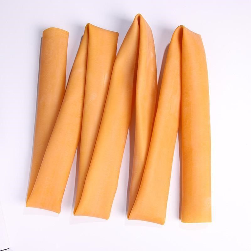 黄色橡胶圈高弹力橡皮管大口径空心橡胶管耐用型环套加长橡皮筋,淘宝优惠券,粉丝福利购,淘宝优惠卷