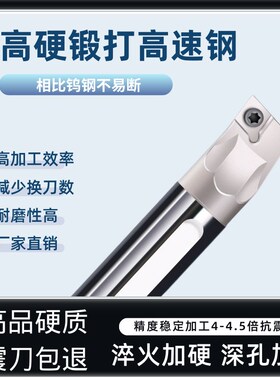 高速钢刀杆内孔数控镗孔刀SCLCR09刀杆车床防震抗震小孔车刀钨钢