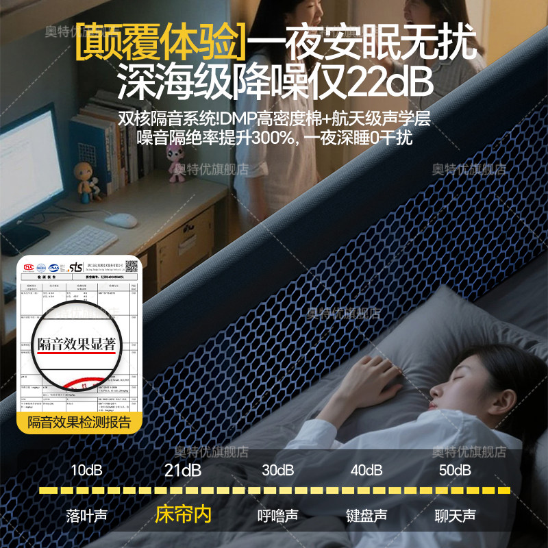 宿舍遮光床帘全包一体式寝室窗帘新款学生蚊帐单人床上下铺免安装,淘宝优惠券,粉丝福利购,淘宝优惠卷