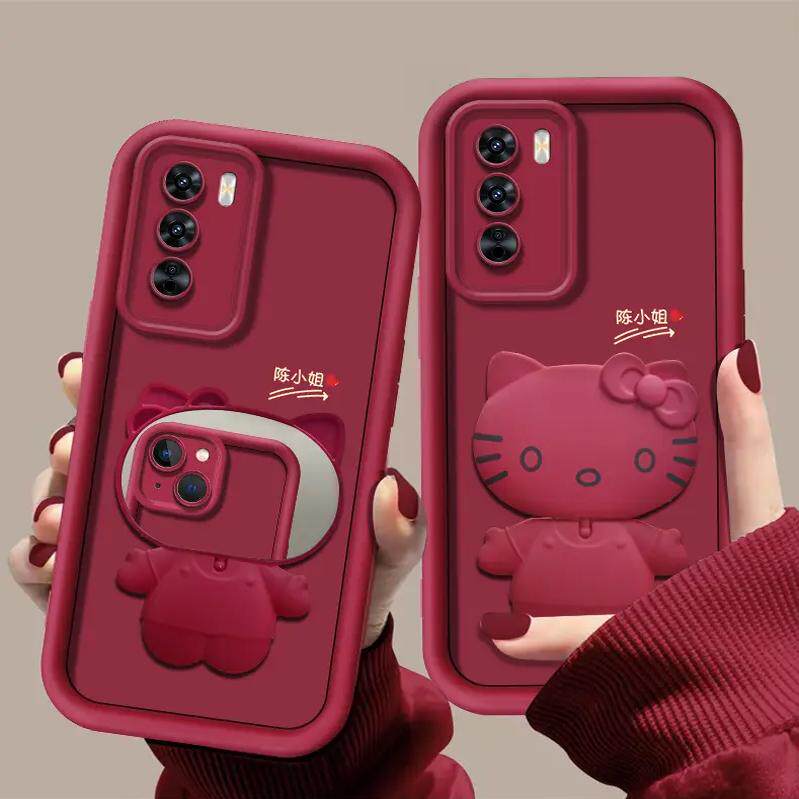 生活嘛百家姓定制适用苹果16Promax手机壳新款pura70华为mate60pro荣耀200猫咪支架OPPO女款vivo创意防摔小米