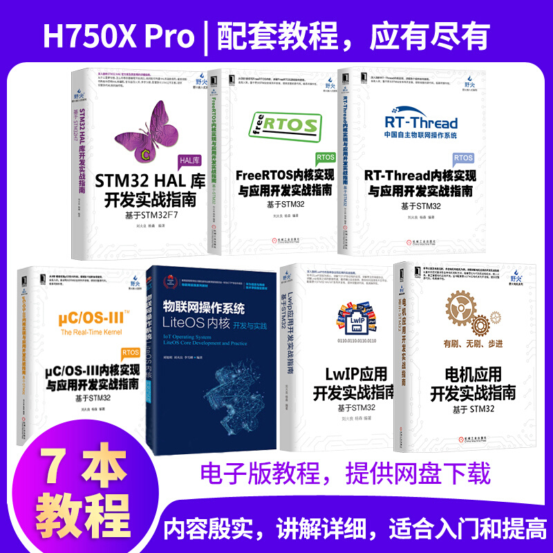 野火 STM32H750XB核心板 H743XI核心板 480M主频 M7 远超F7 F4 F1 - 图1