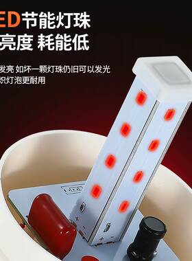 旋转式警报灯LED声光报警器220V24V12V闪烁灯警示爆闪灯LTE-1101