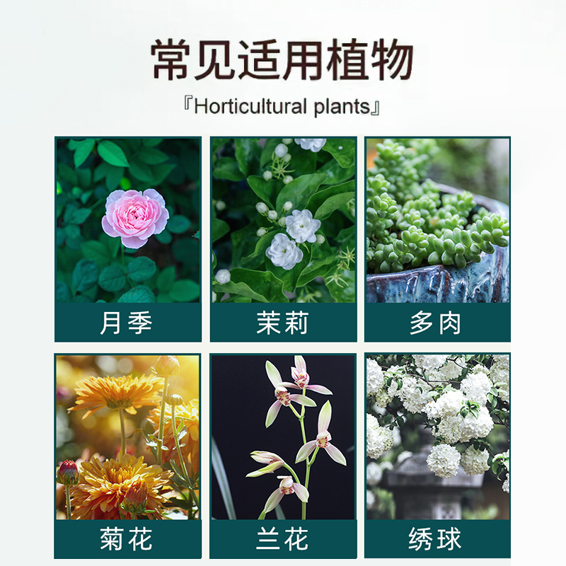 馨诺小白联苯呋虫胺小黑颗粒嘧菌噁霉灵内吸多肉月季兰花杀虫杀菌 - 图2