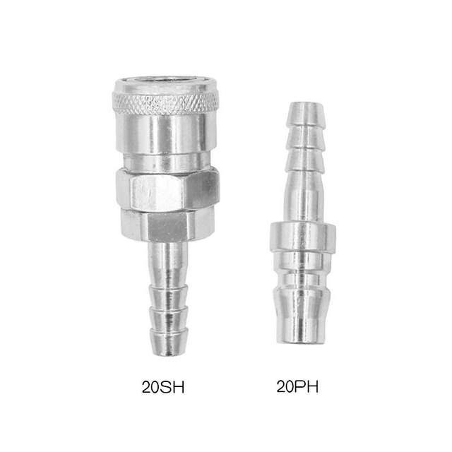 .C type pneumatic fast connector self-locking oxygen pipe air compressor hose air pump female accessories male tool connector j fast