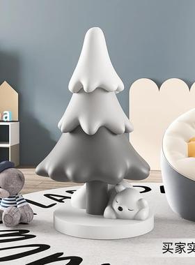 大型圣诞树落地摆件客厅电视柜沙发旁装饰品圣诞节日礼物乔迁新居