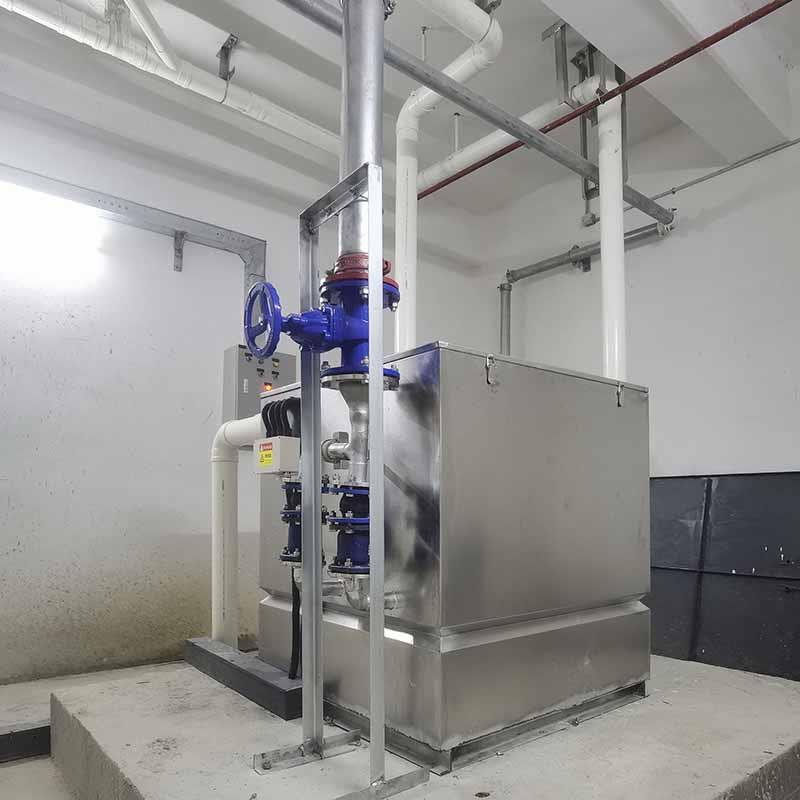 铁山源一体化污水提升设备304不锈钢手自一体模式自动启停无堵塞 - 图0