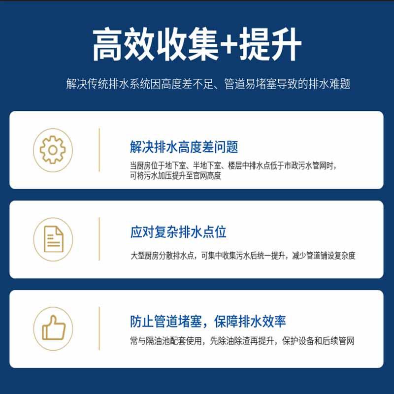 铁山源一体化污水提升设备304不锈钢手自一体模式自动启停无堵塞 - 图2