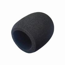 Manufacturer straight for capacitive microphone sponge cover black sponge ball microphone anti-spray hood recording microphone set