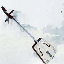 Manufacturer direct red wood horse head violin printed black sandalwood shaft finger plate professional Chinese sound instrument Mongolia set to do