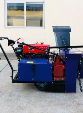 食用菌自走式拌料香菇平菇玉米芯棉籽壳木屑翻堆机柴油汽油搅拌机