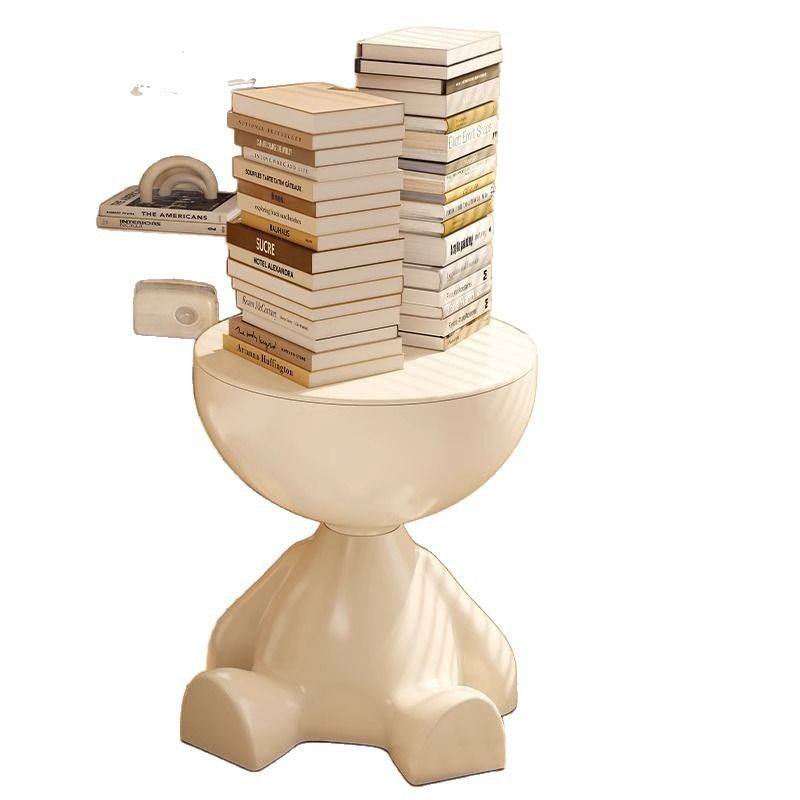 网红小平头玩偶茶几客厅家用躺平沙发边几简约塑料角几小户型边桌,淘宝优惠券,粉丝福利购,淘宝优惠卷