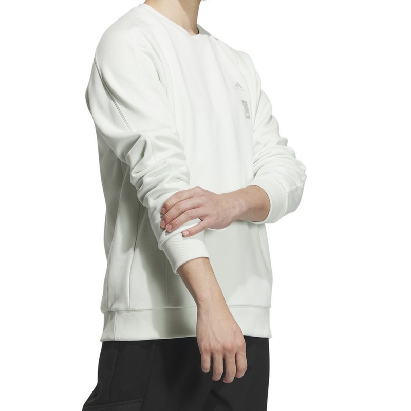 adidas阿迪达斯春季男子武极运动训练休闲圆领卫衣套头衫 IX4292 - 图0