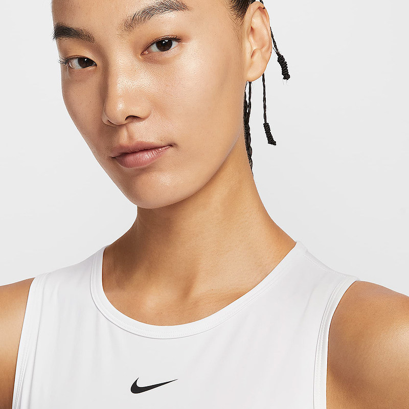 Nike耐克Pro女子训练针织背心夏季新款短款高腰休闲T恤FZ3616-100,淘宝优惠券,粉丝福利购,淘宝优惠卷