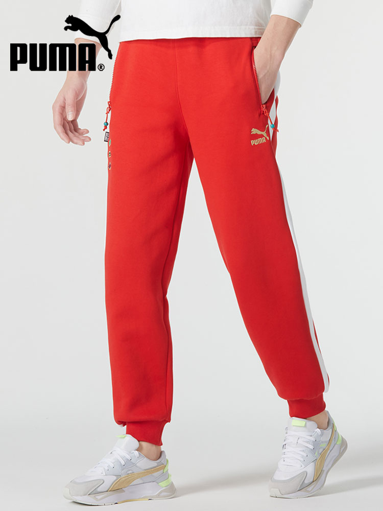 【CNY】PUMA彪马男女款新款情侣运动休闲长裤BZ TOH PANTS 625835 - 图0