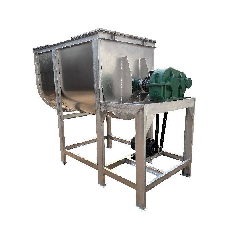 卧式不锈钢双螺带混合机干粉砂浆腻子粉搅拌机真石漆腻子膏搅拌机,淘宝优惠券,粉丝福利购,淘宝优惠卷