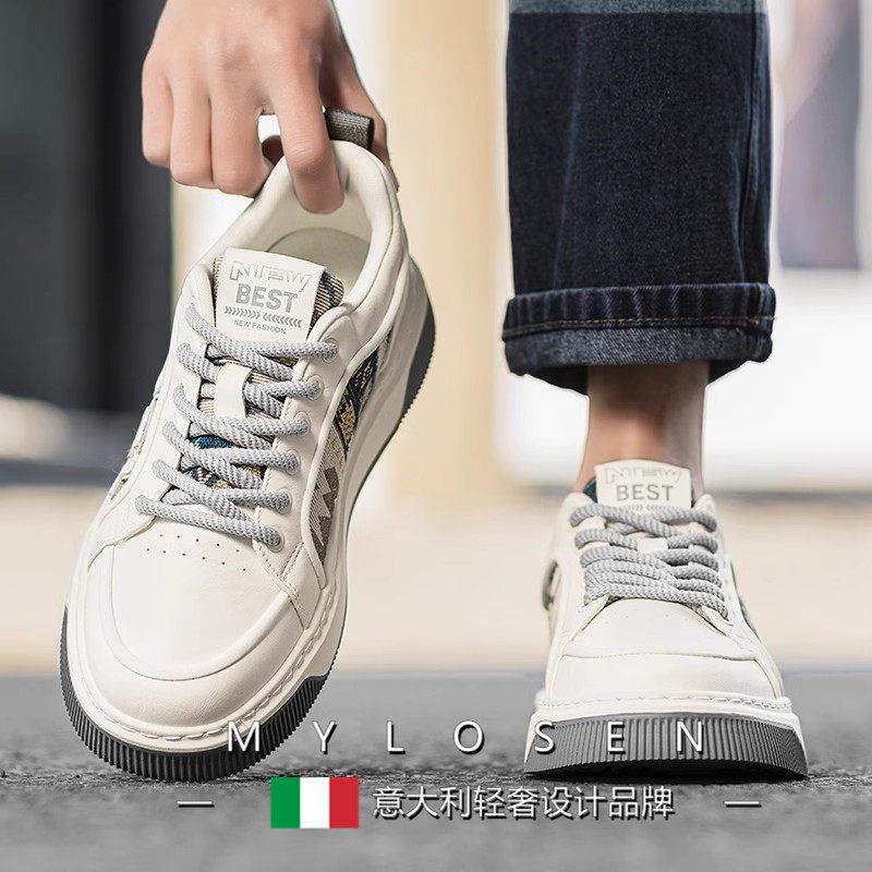 迈洛森夏季透气小白鞋男款运动休闲 鞋轻便夏款帆布板鞋男软底百,淘宝优惠券,粉丝福利购,淘宝优惠卷
