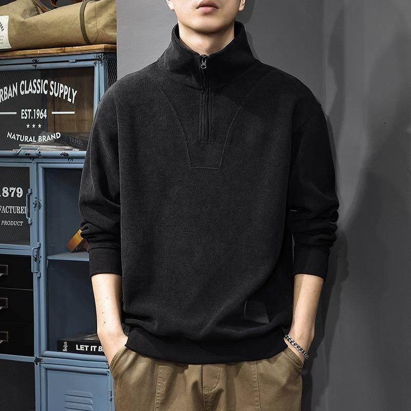 it neith BIAS潮牌半拉链雪尼尔立领男卫衣春秋新款痞帅休闲外套,淘宝优惠券,粉丝福利购,淘宝优惠卷