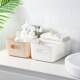 Desktop storage box Household snack storage basket Decorative cosmetics drawer Plastic storage box Kitchen finishing box 1