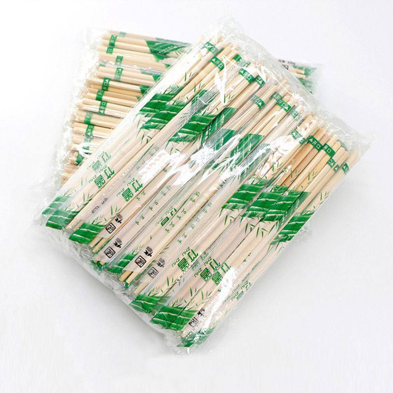 纹理细腻一次性便宜筷子超细包装家用饭店外卖专用快餐方便竹筷1