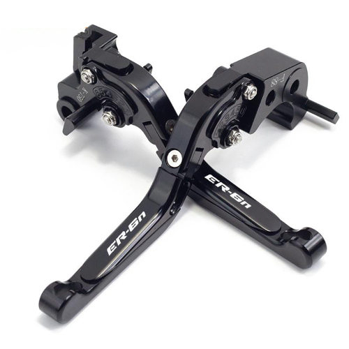 NINJA650R/ER-6F/ER-6N摩托车CNC伸缩折叠刹车离合手柄拉杆牛角 - 图3